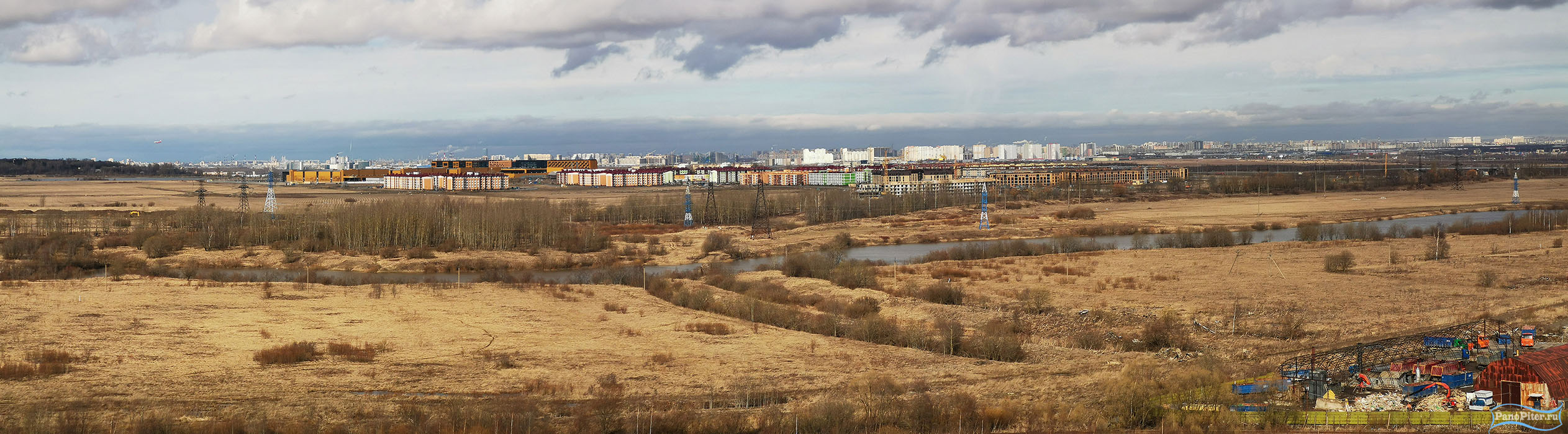 ТЭЦ на Кузьминском шоссе. Пушкин (2020 год)